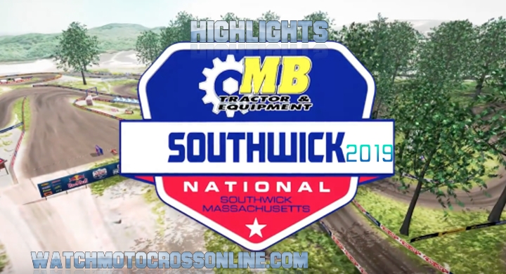 Round 6 Southwick National Pro Motocross Highlights 2019