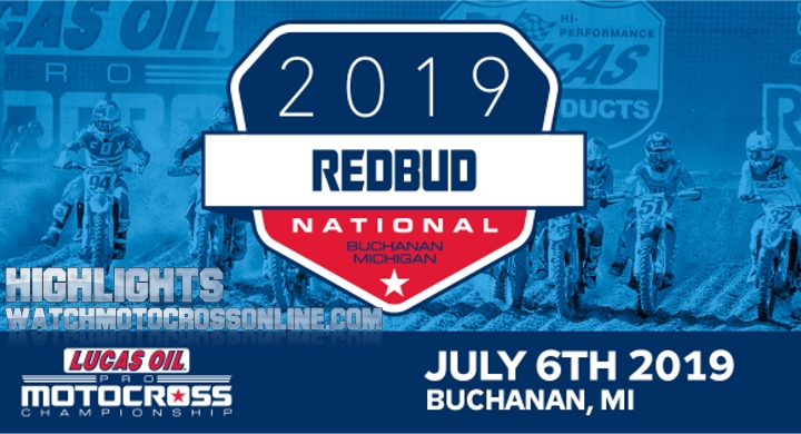 Round 7 RedBud National Pro Motocross Highlights 2019