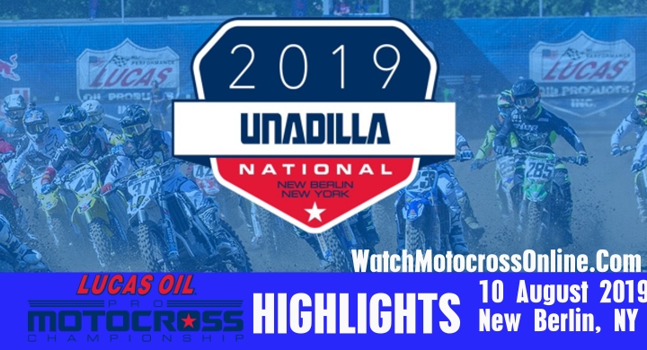 Round 10 Unadilla Pro Motocross Highlights 2019