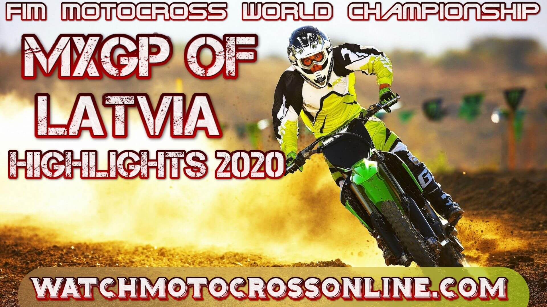 Latvia MXGP Highlights 2020