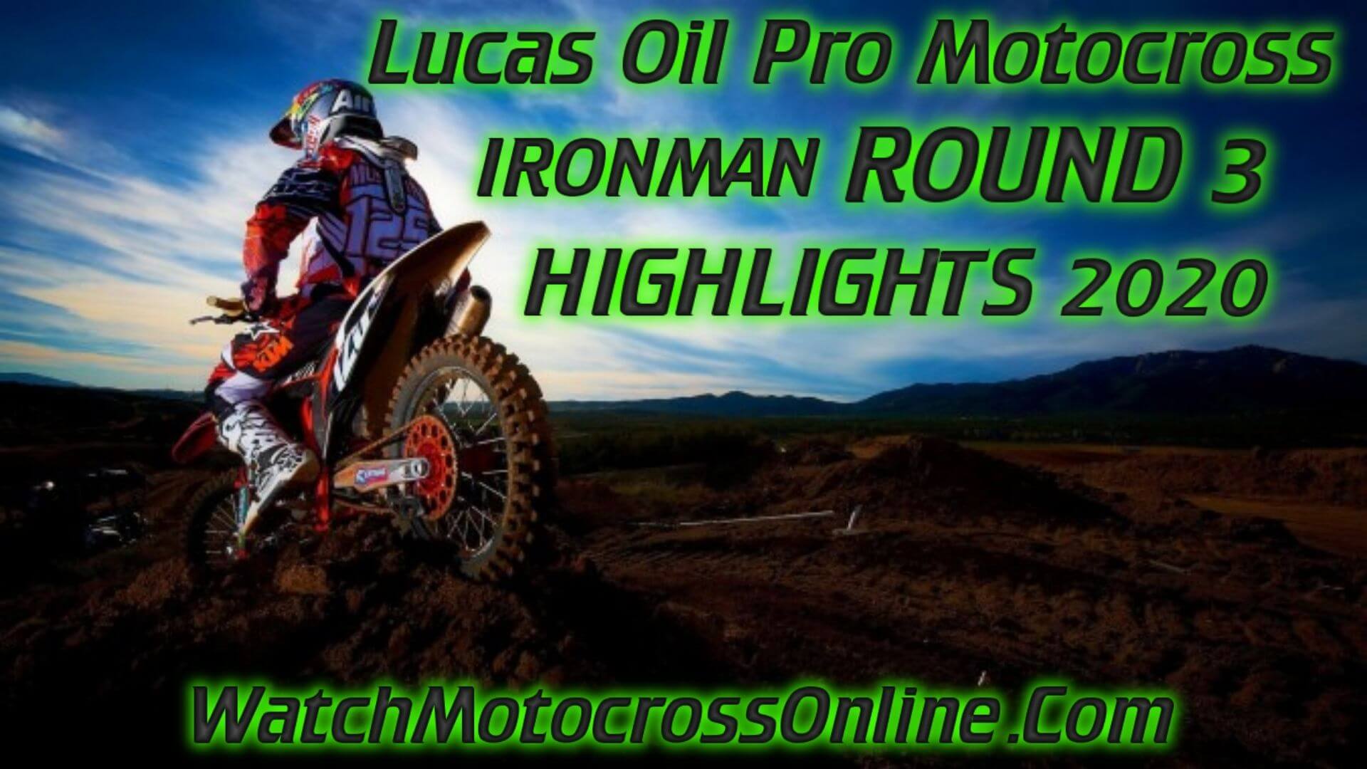 Ironman Rd 3 Extended Highlights 2020 Motocross