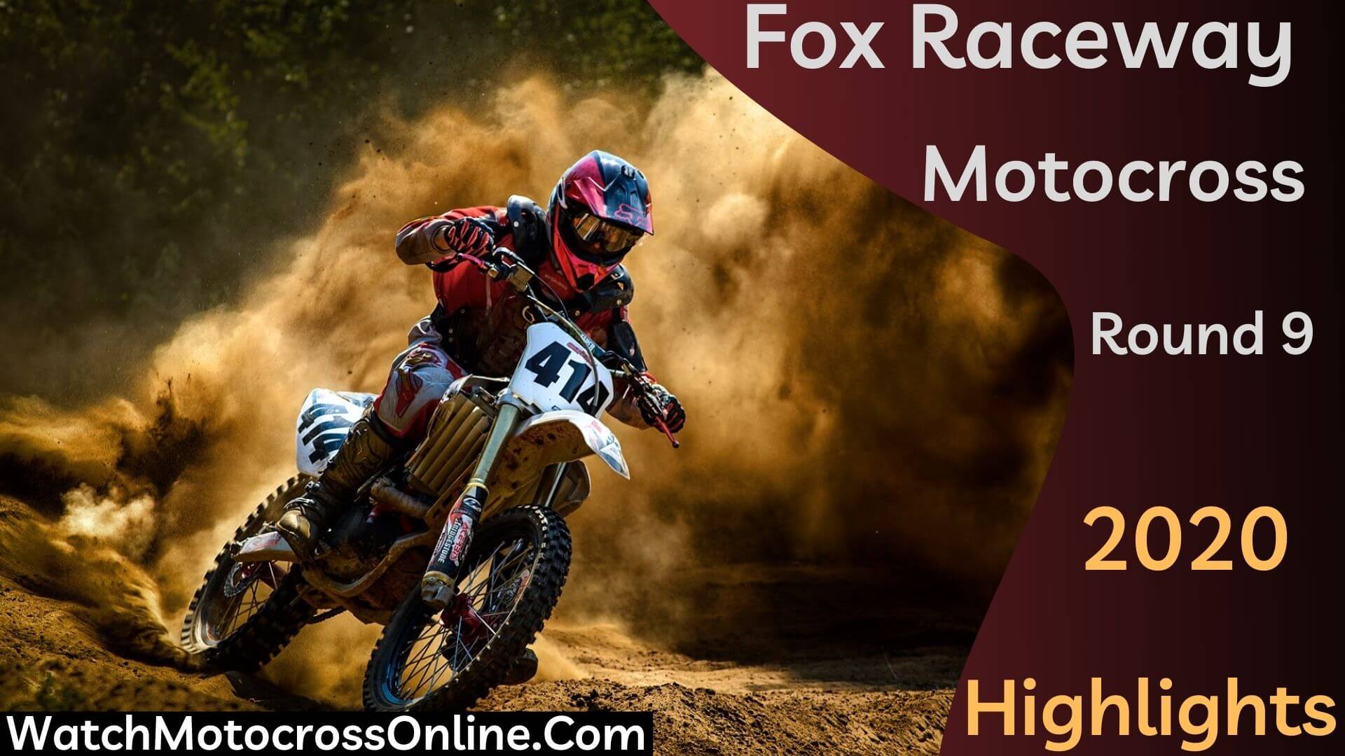 Fox Raceway Round 8 Highlights 2020 Motocross