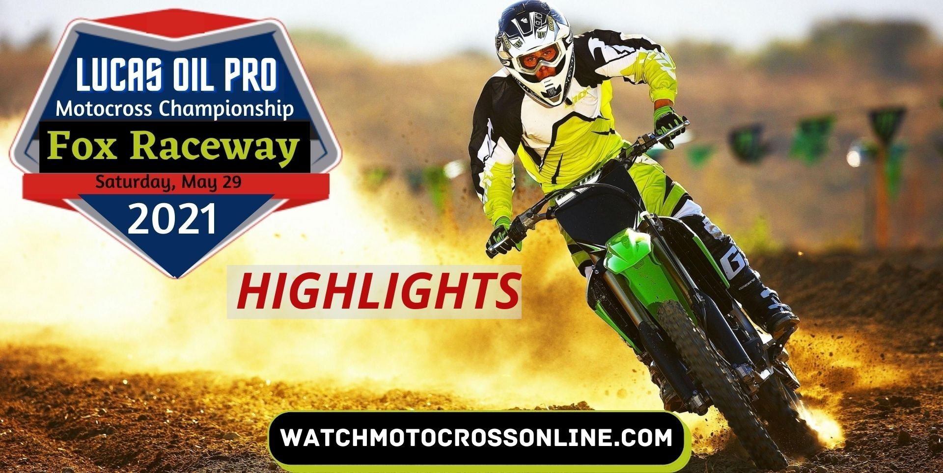 Fox Raceway Motocross Highlights 2021