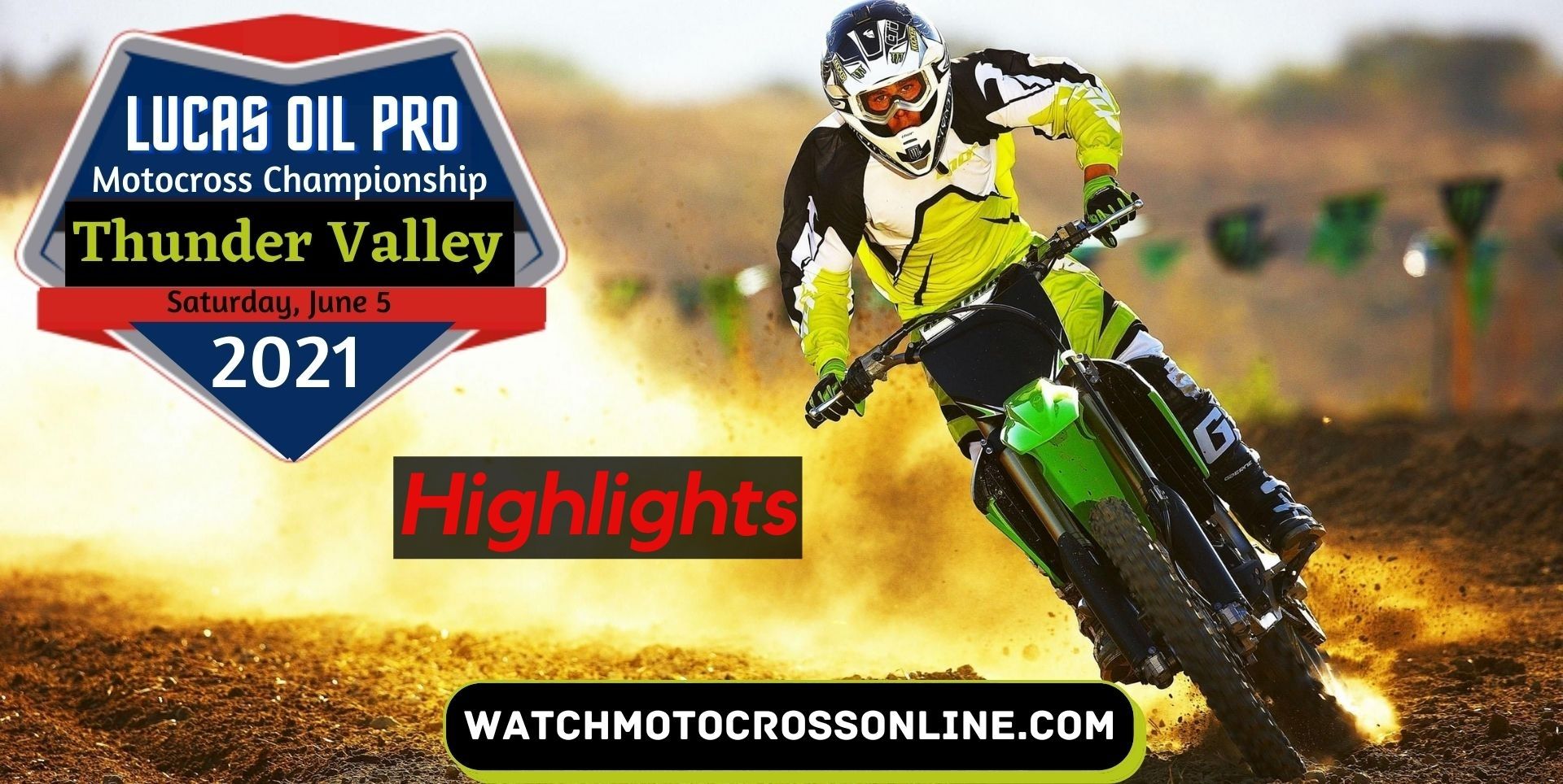 Thunder Valley Motocross Highlights 2021