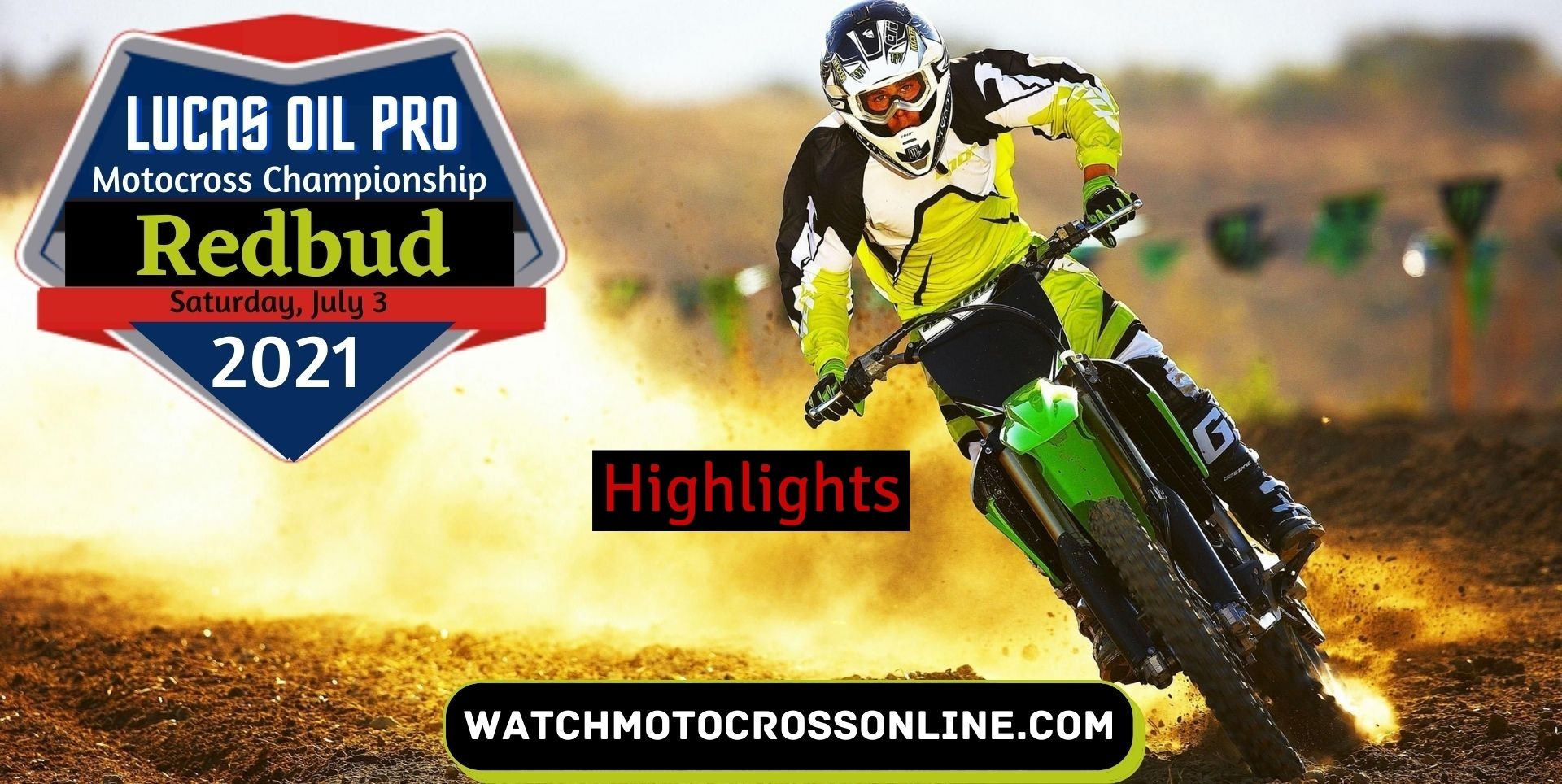 RedBud National Motocross Highlights 2021