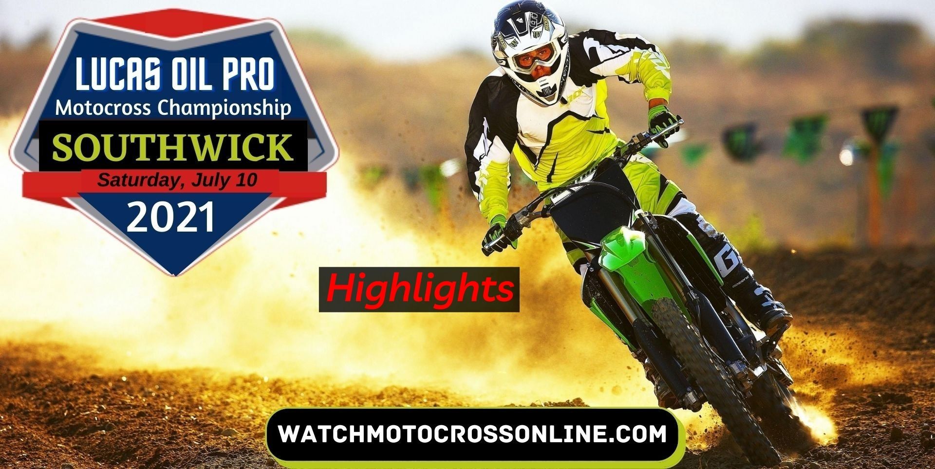 Southwick Motocross Highlights 2021