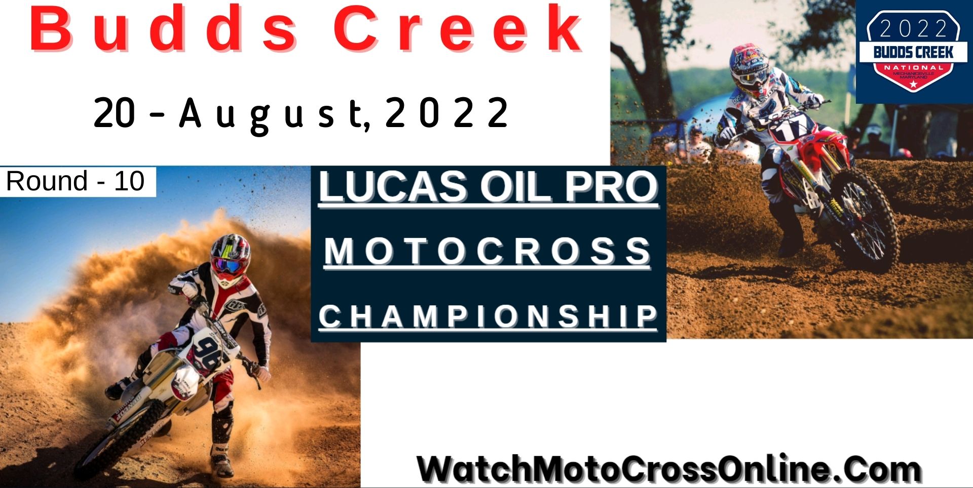 Budds Creek Motocross Live Stream 2022