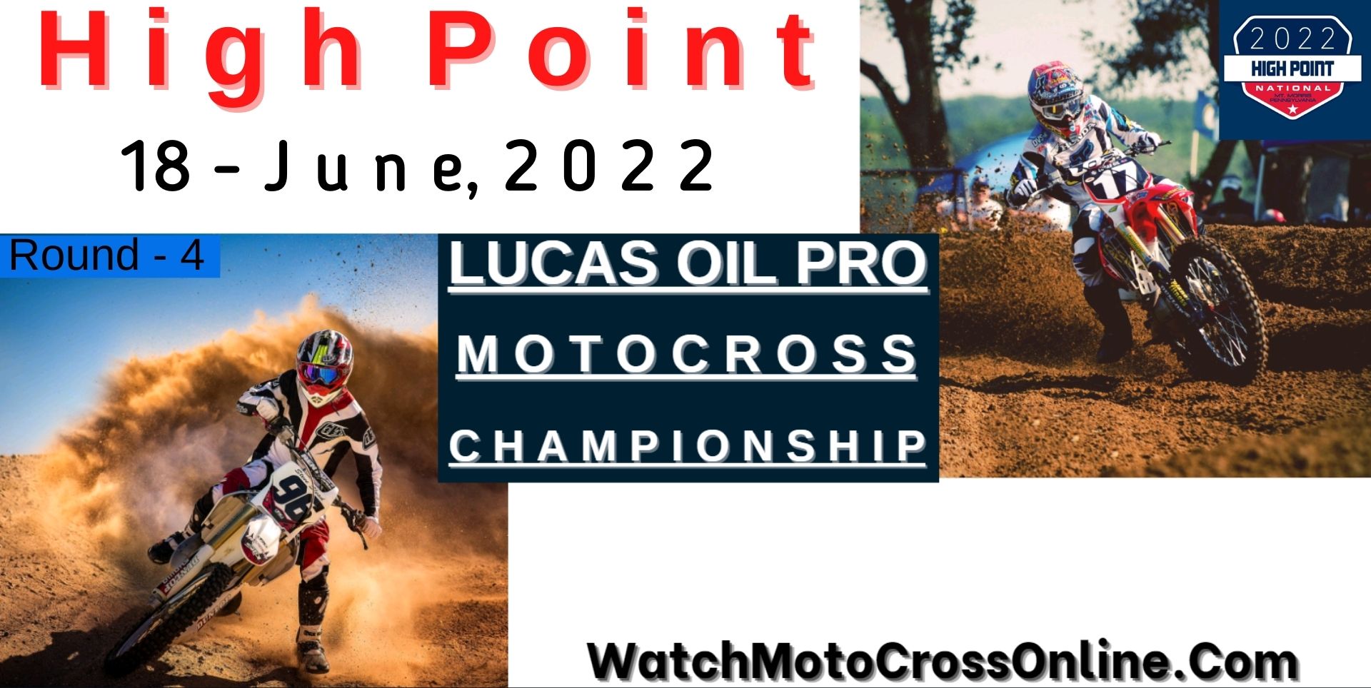 High Point Motocross Live Stream 2022