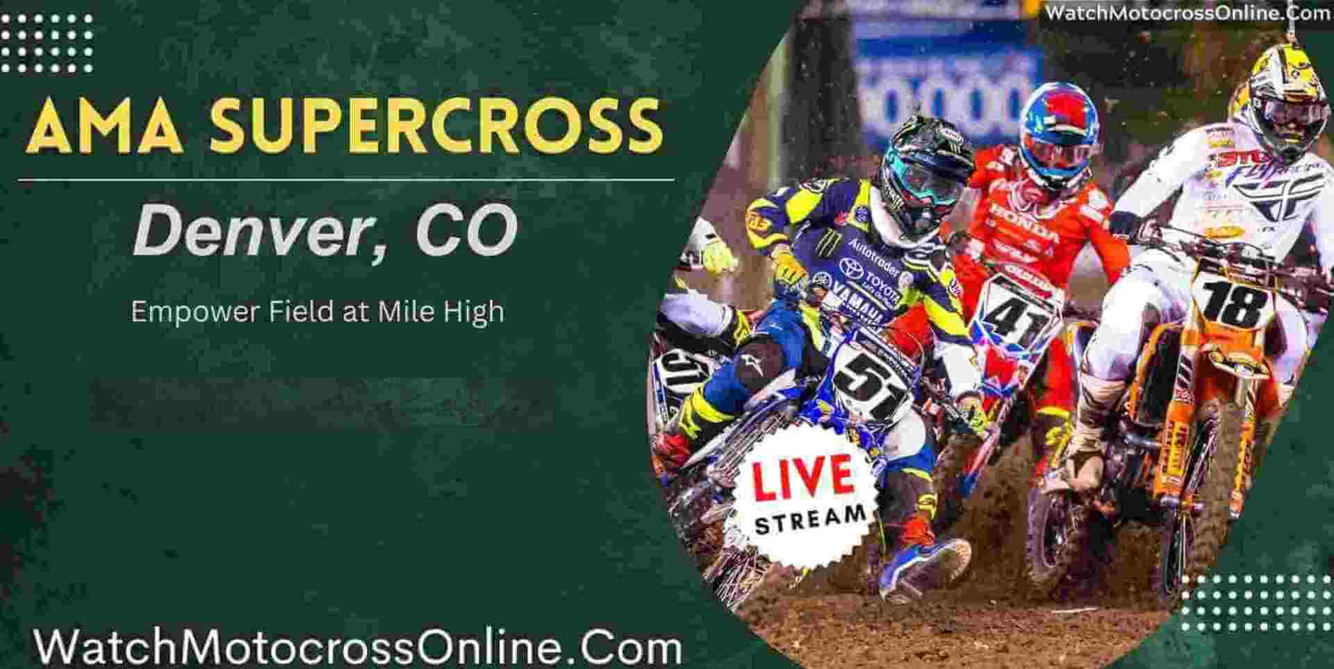 AMA Supercross Denver Live Stream 2025 Round 16 slider